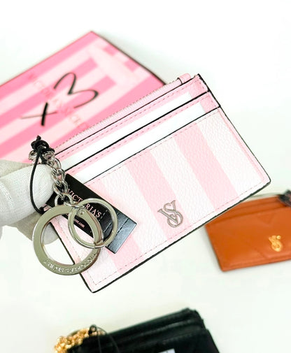 Porte-cartes avec rayure de Victoria's Secret💳